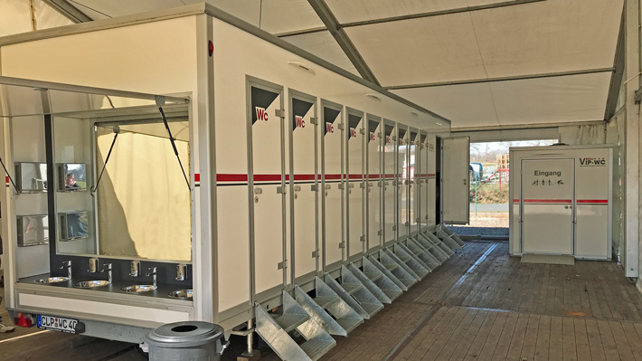 4XL Toilettenwagen mieten für 1.800 Personen Toilettenwagen, Ansicht 11