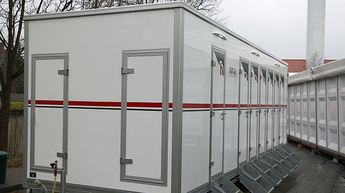 3XL Toilettenwagen mieten für 1.300 Personen Toilettenwagen, Ansicht 3