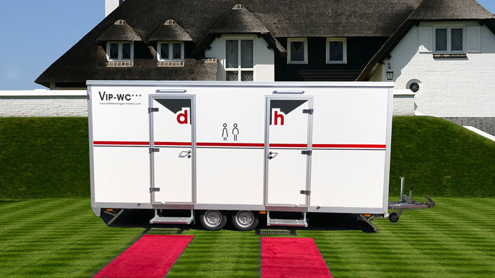 Toilettenwagen Marie mieten für 350 Personen Toilettenwagen, Ansicht 1