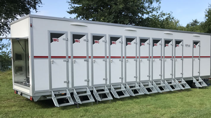 4XL Toilettenwagen mieten für 1.800 Personen Toilettenwagen, Ansicht 9