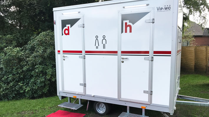 Toilettenwagen Anna mieten für 50 Personen von Jürgen Lampe