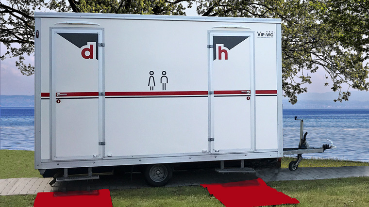 Toilettenwagen Lisa mieten für 120 Personen von Jürgen Lampe