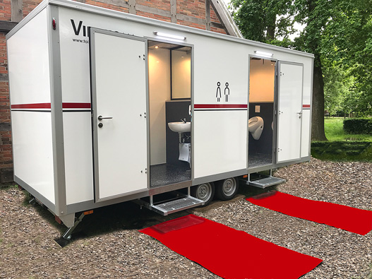 Toilettenwagen Marie mieten für 350 Personen Toilettenwagen, Ansicht 6