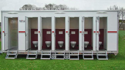 XL Toilettenwagen mieten für 500 Personen von Jürgen Lampe